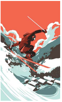 Men & Women's CoolMax Knee-High Socks, Nature Inspired Collection for