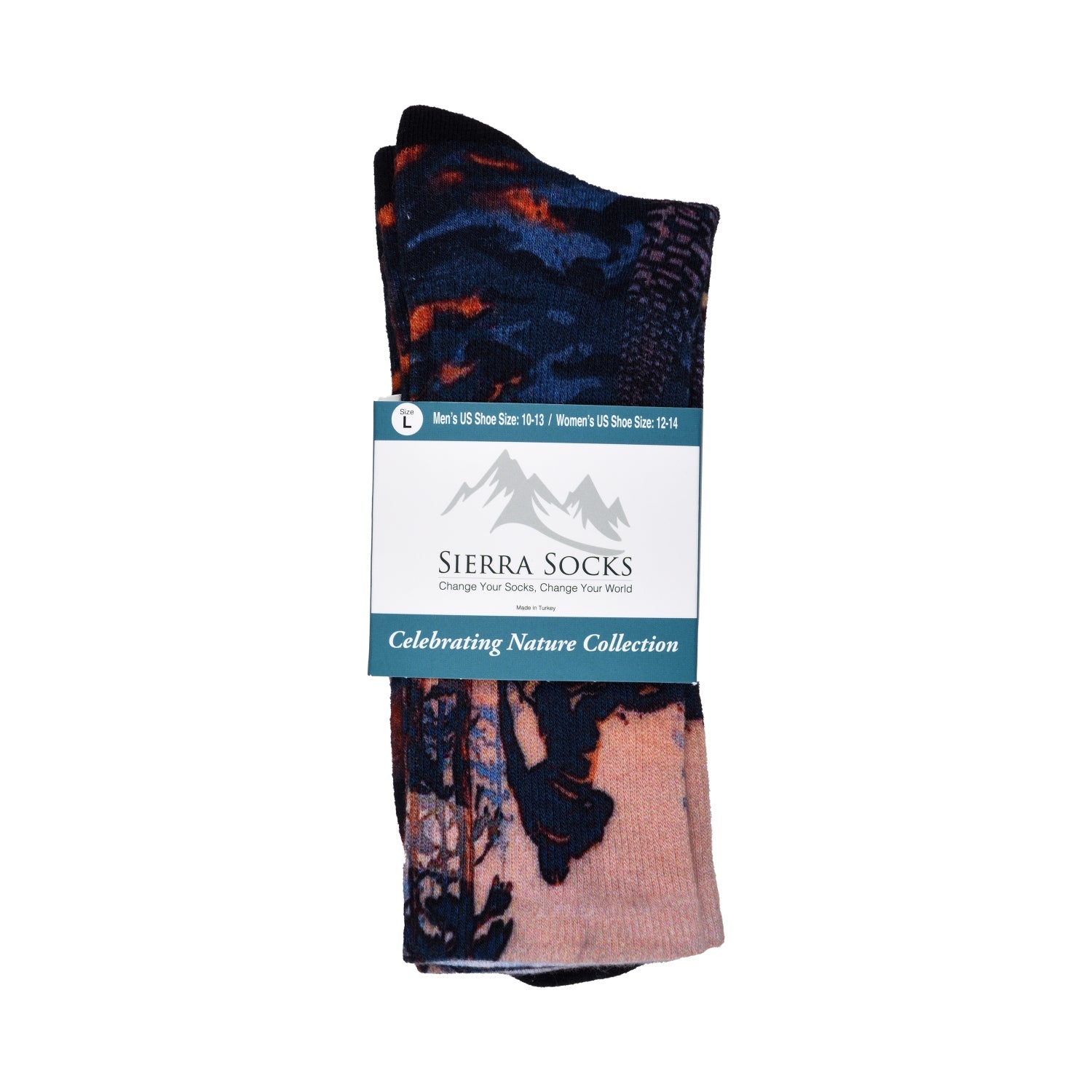 Men & Women's CoolMax Knee-High Socks, Nature Inspired Collection for