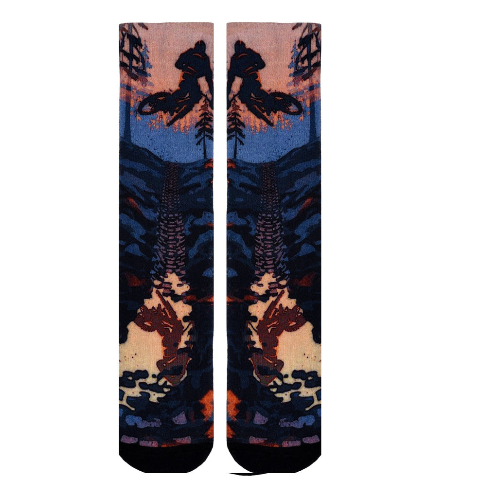 Men & Women's CoolMax Knee-High Socks, Nature Inspired Collection for